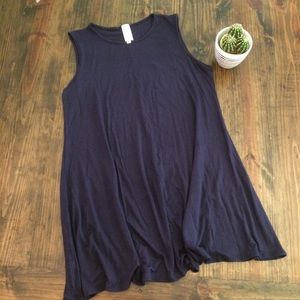 ❤️ Navy Sleeveless Swing Tunic
